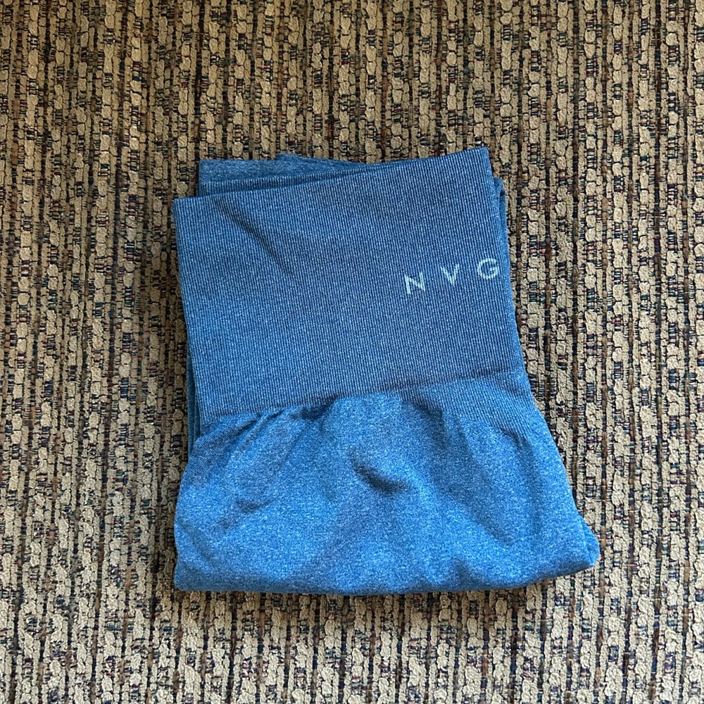 NVGTN Seamless Blue Leggings